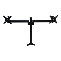 Victor DC002 Dual Or Single Monitor Mount, Black