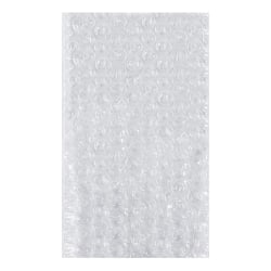 Partners Brand Flush-Cut Bubble Pouches, 12"H x 9"W, Clear, Case Of 350 Pouches