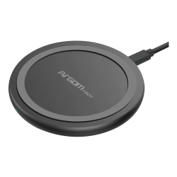 Argom Tech SURFACE P1 Wireless Fast Charger For Mobile Phones, Black