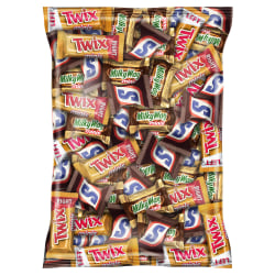 Snickers, Twix And Milky Way Minis Candy Variety Mix, 75 Oz, Total Qty 1