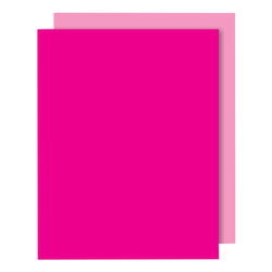 Royal Brites Dual Color Foam Board, 20" x 30", Pink/ Neon Pink
