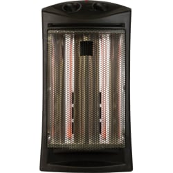 Black+Decker BHTI06 1,500-Watt Infrared Quartz Heater - Infrared/Quartz - Electric - Electric - 4 x Heat Settings - Home, Office
