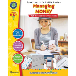 Classroom Complete Press Managing Money Book, Grade 9 to 12