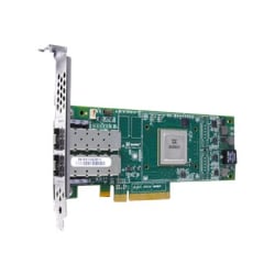 HPE StoreFabric SN1100Q 16Gb Dual Port - Host bus adapter - PCIe 3.0 low profile - 16Gb Fibre Channel x 2 - for ProLiant DL325 Gen10, DL345 Gen10, DL365 Gen10, DX360 Gen10, XL220n Gen10, XL290n Gen10