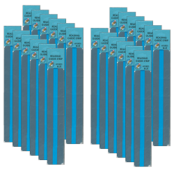 Ashley Sentence Strip Reading Guides, 1-1/4" x 7-1/4", Blue, Pack Of 12 Guides, Set Of 2 Packs
