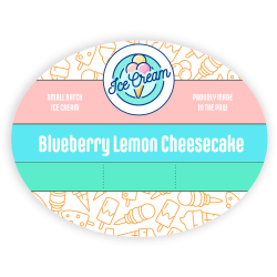 Custom Full-Color Printed Labels And Stickers, Oval, 2-7/8" x 3-3/4", Box Of 125 Labels
