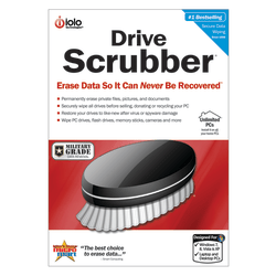DriveScrubber - Erase Data So It Can NEVER Be Recovered ™