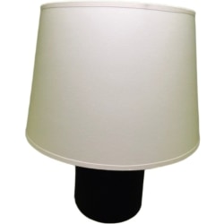 Lampshades Inc. Linen Round Lamp Shades, 11" x 13" x 9", White, Set Of 12 Shades