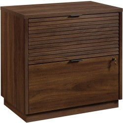 Sauder® Englewood 19"D Lateral 2-Drawer File Cabinet, Spiced Mahogany
