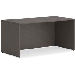 HON® Mod 60"W Rectangle Desk Shell, Slate Teak