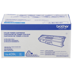 Brother® TN-439 Cyan Extra-High Yield Toner Cartridge, TN-439C