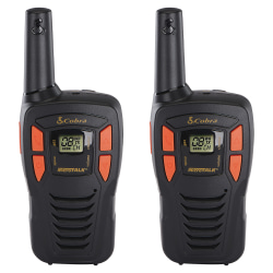 Cobra® 16-Mile Range FRS 2-Way Radios, Black, 2-Pack, ACXT145