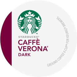 Starbucks® Single-Serve Coffee K-Cup®, Caffè Verona, Carton Of 24