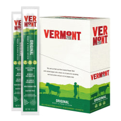 Vermont Smoke & Cure Original Beef And Pork Sticks, 1 Oz, Pack Of 24 Sticks