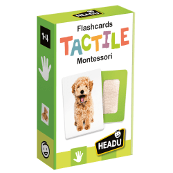 Headu Tactile Montessori Flashcards, 4-13/16" x 6-3/4", Pre-K