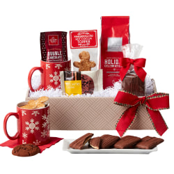 Givens Coffee & Desserts Holiday Gift Box, Set Of 5 Pieces