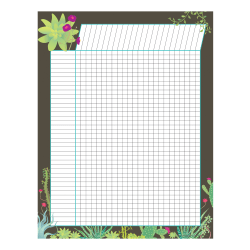 Barker Creek Incentive Charts, 22" x 17", Multicolor, Pack Of 6 Charts