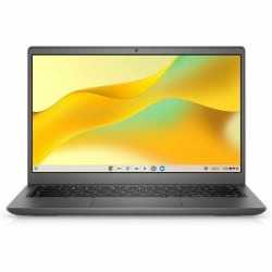 Dell Latitude 3000 3445 14" Chromebook - Full HD Plus - 1920 x 1200 - AMD Ryzen 3 7320C Quad-core (4 Core) 2.40 GHz - 8 GB Total RAM - 8 GB On-board Memory - 256 GB SSD - Gray - AMD Chip - ChromeOS - AMD Radeon 610M Graphics - English (US) Keyboard