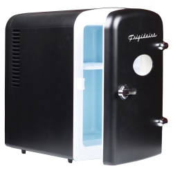 Frigidaire 0.5 Cu Ft Retro Portable Mini Refrigerator, Black