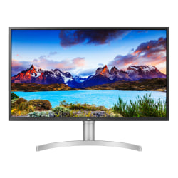 LG 32" 4K UHD LED Monitor, HDR 600, VESA Mount, 32UL750-W
