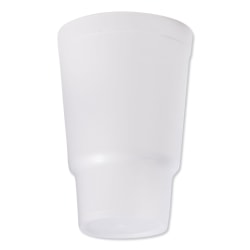 Dart® Foam Drink Cups, 32 Oz, White, Bag Of 16 Cups, Carton Of 25 Bags