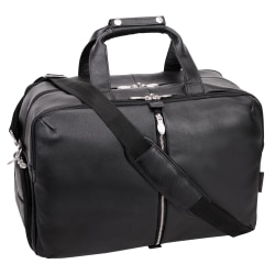 McKleinUSA Avondale Travel Duffel Bag With 17" Laptop Pocket, Black