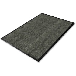Guardian Floor Protection Golden Series Indoor Wiper Mat - Indoor - 72" Length x 48" Width x 0.370" Thickness - Polypropylene - Charcoal - 1 Each