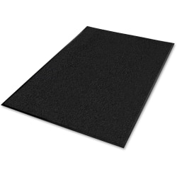 Guardian Floor Protection Platinum Series Walk-Off Mat - Indoor - 72" Length x 48" Width x 0.370" Thickness - Polypropylene - Black - 1 Each