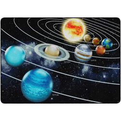 Flagship Carpets Traveling The Solar System Area Rug, 6'H x 8'4"W