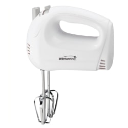 Brentwood® 99583185M 5-Speed Hand Mixer, White