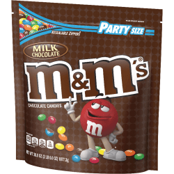 M&M's Milk Chocolate Candies - Milk Chocolate - 2.37 lb - 1 / Bag