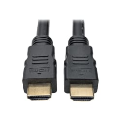 Eaton Tripp Lite Series Active High-Speed HDMI Cable with Built-In Signal Booster (M/M), Black, 80 ft. (24.38 m) - HDMI cable - HDMI male to HDMI male - 80 ft - shielded - black - active, molded