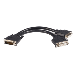 StarTech.com LFH 59 Male to Dual Female DVI I DMS 59 Cable - Connect two DVI monitors to your DMS / LFH equipped graphics card. - dms-59 to dual dvi cable - dms-59 to dual dvi adapter - dms to dvi cable