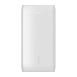 Belkin® 10K 18W USB-C PD + 12W USB-A Power Bank, White