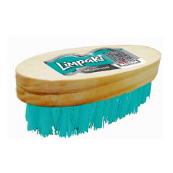Limpaki Plastic Scrubbing Brush, 2-3/8" x 4-3/4", Turquoise
