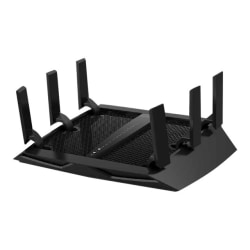 NETGEAR Nighthawk X6S R8000P - Wireless router - 4-port switch - 1GbE - Wi-Fi 5 - Tri-Band