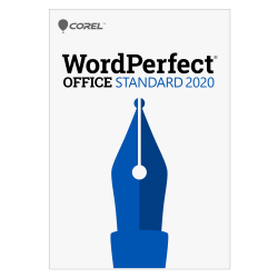 Corel® WordPerfect Office Standard, 2020, DVD/Download