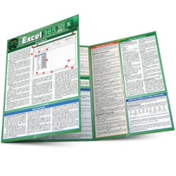 QuickStudy Guide, Microsoft Excel 365, Total Qty 1