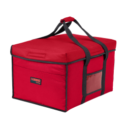 Cambro Delivery GoBags, 18" x 14" x 12", Red, Set Of 4 GoBags