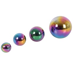 TickiT Sensory Reflective Balls, Color Burst, Set Of 4 Balls