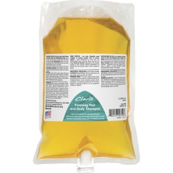 Betco Clario Foaming Hand, Hair and Body Shampoo Refill - Fresh Neutral Scent - 33.8 fl oz (1000 mL) - 7532900