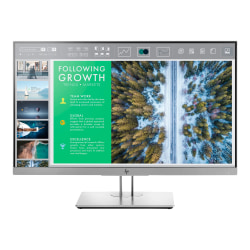 HP Business E243 Full HD LCD Monitor - 16:9 - 23.8" Viewable - LED Backlight - 1920 x 1080 - 250 Nit - 5 ms - HDMI - VGA - DisplayPort - USB Hub