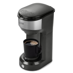 Commercial Chef 13 Oz Single-Serve 1-Touch Drip Coffee Maker, Black