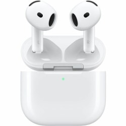 Apple AirPods 4 with Active Noise Cancellation - Siri - Stereo - True Wireless - Bluetooth - Earbud - Binaural - In-ear - White