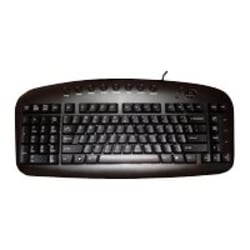 Ergoguys Left-Handed Ergonomic Keyboard, Black
