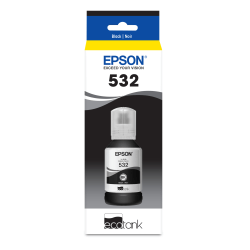 Epson® 532 EcoFit® High-Yield Black Ink Bottle, T532120-S