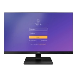 LG 24BK750Y-B 23.8" Full HD LED LCD Monitor - 16:9 - Textured Black - In-plane Switching (IPS) Technology - 1920 x 1080 - 16.7 Million Colors - 250 Nit - 5 ms - DVI - HDMI - DisplayPort