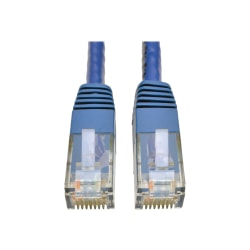 Tripp Lite Cat6 Gigabit Molded Patch Cable (RJ45 M/M), Blue, 5 ft - First End: 1 x RJ-45 Male Network - Second End: 1 x RJ-45 Male Network - 1 Gbit/s - Patch Cable - Gold Plated Contact - 24 AWG - Blue