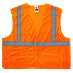 Ergodyne GloWear Safety Vest, Econo Breakaway, Type-R Class 2, X-Small, Orange, 8215BA