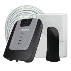 weBoost Home Room Residential Cell Signal Booster Kit, 11.5"H x 5.25"W x 14.25"D, Black, WB472120